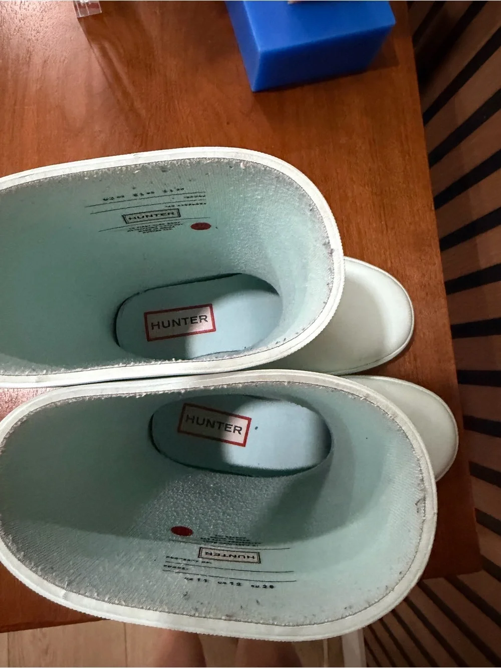 HUNTER - ice blue - Kids first classic rain boots
